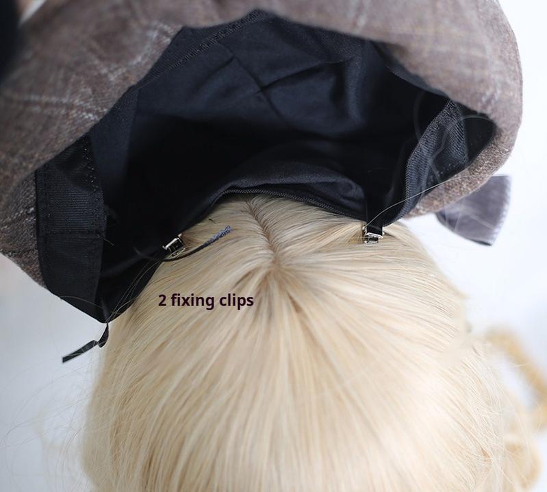 Xiaogui - Japanese Sweet Lolita Beret Winter - Daily Plaid Hat Headwear