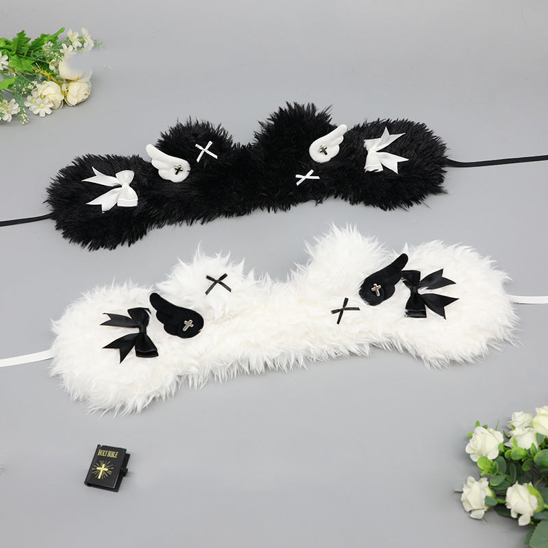 Yang Er Da Meng Original Cute Plush Puppy Ear Muffs for Women Winter Ear Protection Cute Solid Color Warm Cold-Proof Ear Covers - Lolita Fetch