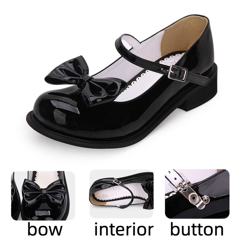 Angelic imprint - Sweet Lolita Round-tow Lolita Shoes - Multicolors Shoes