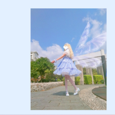 Sakurada Fawn - Plus Size Lolita Jumper Dress Plaid - Sweet JSK JSK Dress