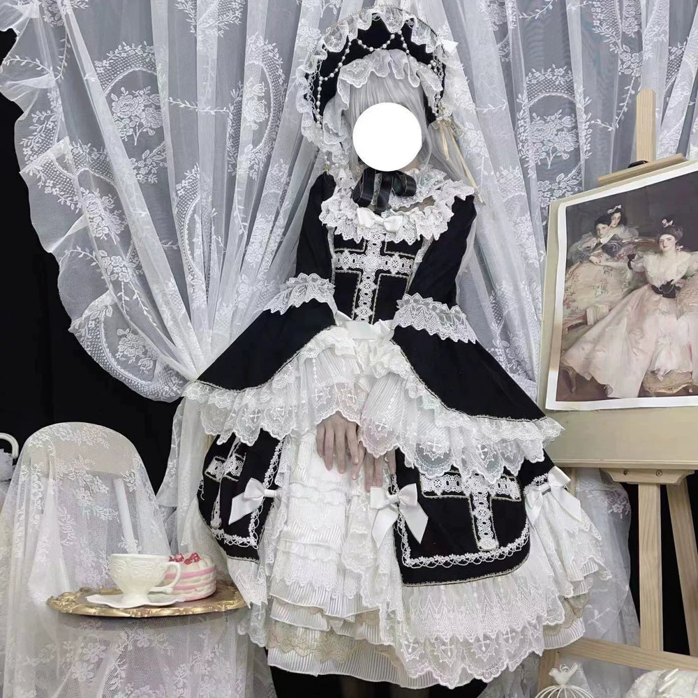 Candy Souffle - Angel Type II: Dark Night - Bridal OP Dress Set