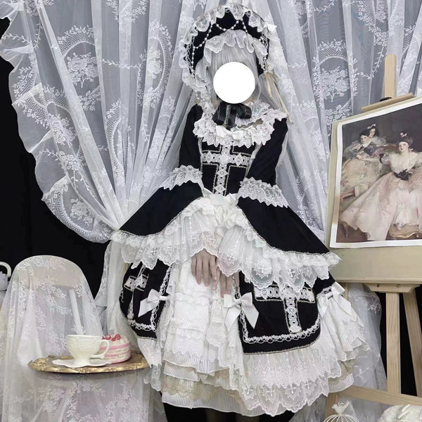 Candy Souffle - Angel Type II: Dark Night - Bridal OP Dress Set