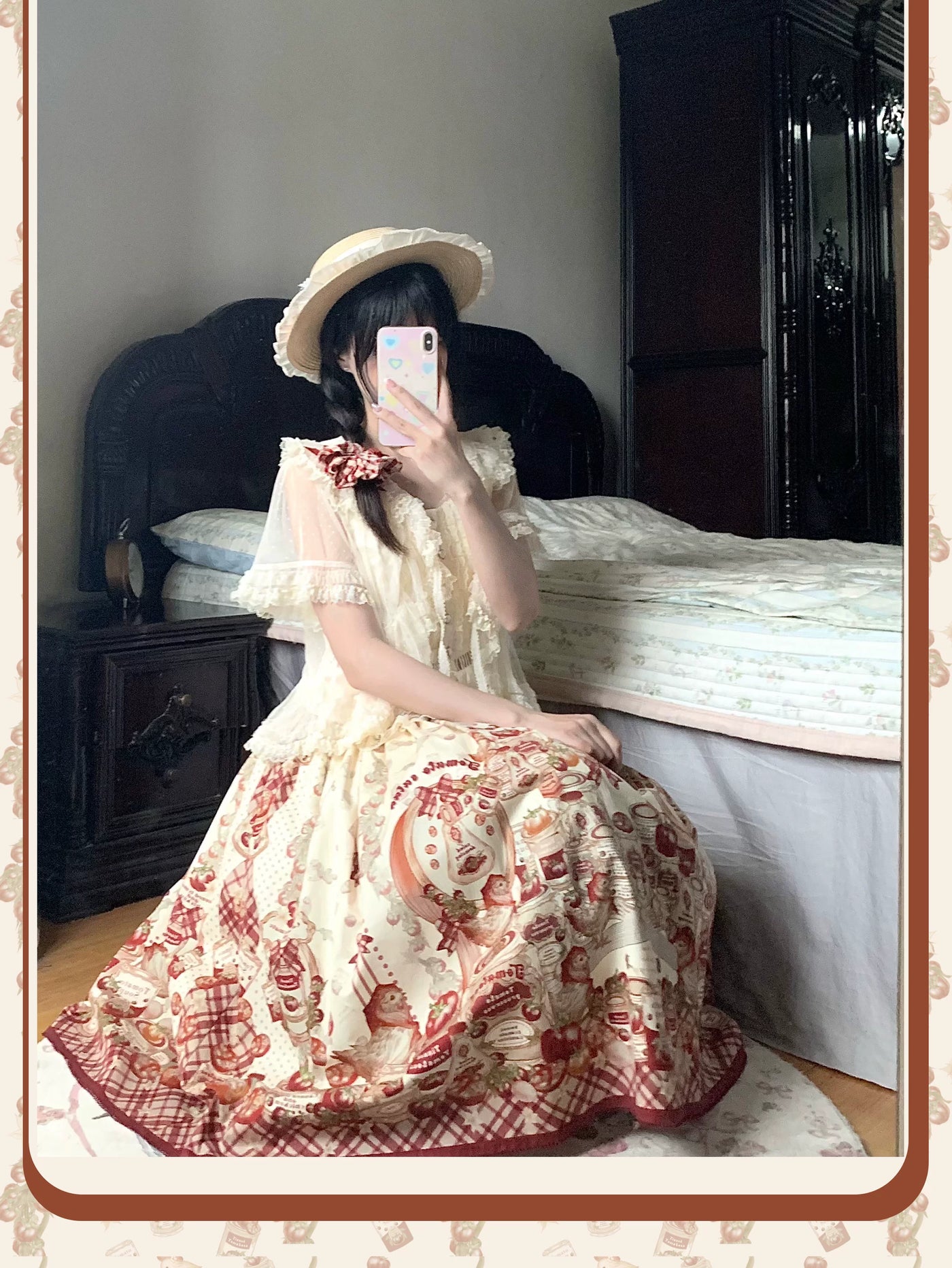 WF - Tomato Can - One-Piece Dress and Coordinate Pieces with Tomato Print