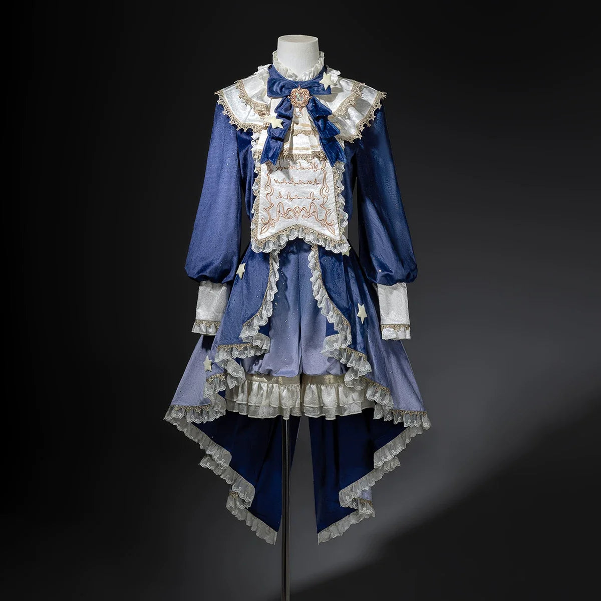 Your Princess - Dream Cloud - Ouji Lolita High-Low Tailcoat, Puffy Lantern Shorts