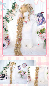Dalao Home - Luman - extra-long soft curls - Luman flaxen blonde