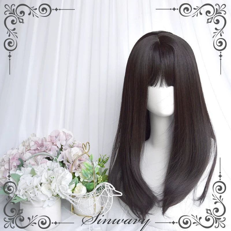Sinwavy black-brown medium Lolita wig - view 4