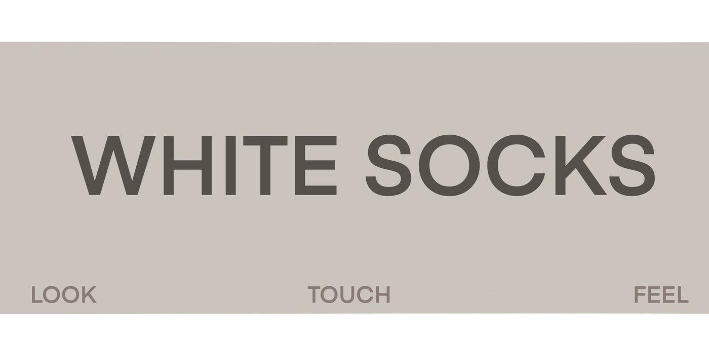 White Socks - Openwork Lace - Lace-Textured Stirrup Leg Warmers