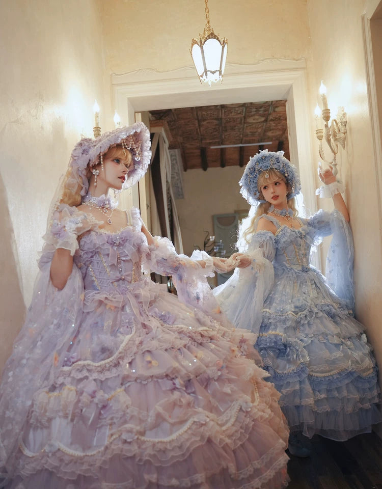 Cat Fairy - Princess on the Run - Lilac Lolita JSK
