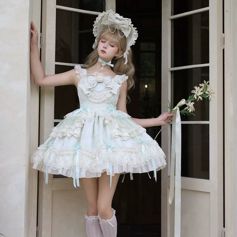 Hanguliang Flower Heart Love Ballet JSK Dress