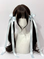 Bow trailing ribbon