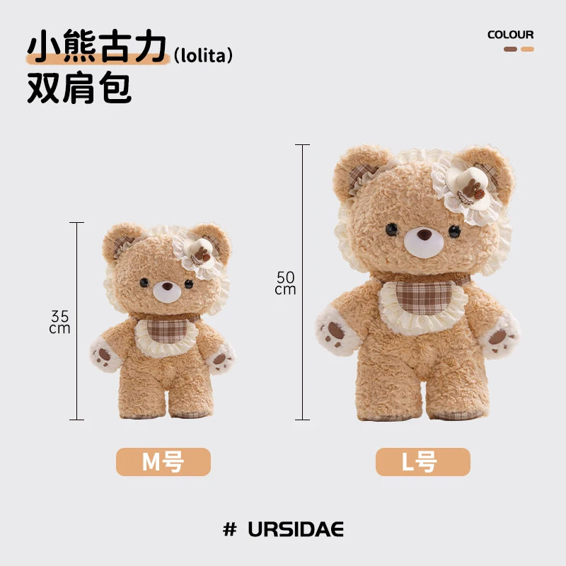 LambGuli - Big-Face Character Collection - Plush Character Bags and Backpacks with Large Face Motifs