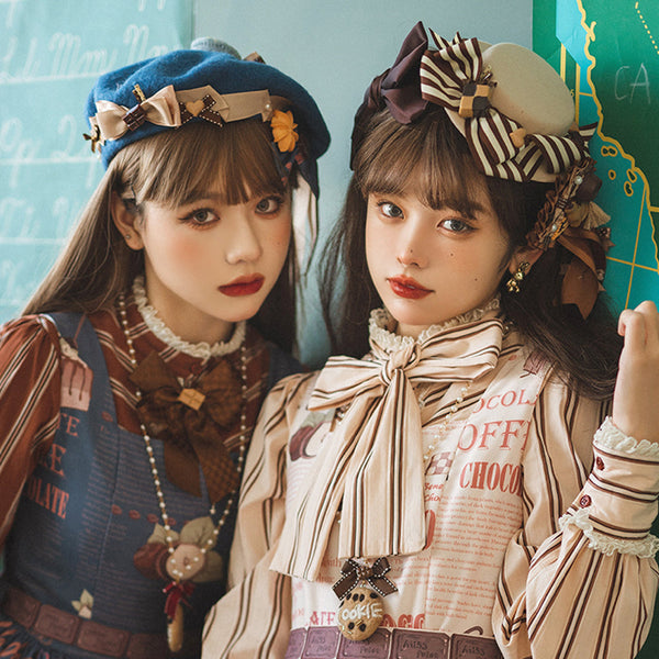 Miss Point - Chocolate Daily Light Sweet Lolita - Hat Headwear