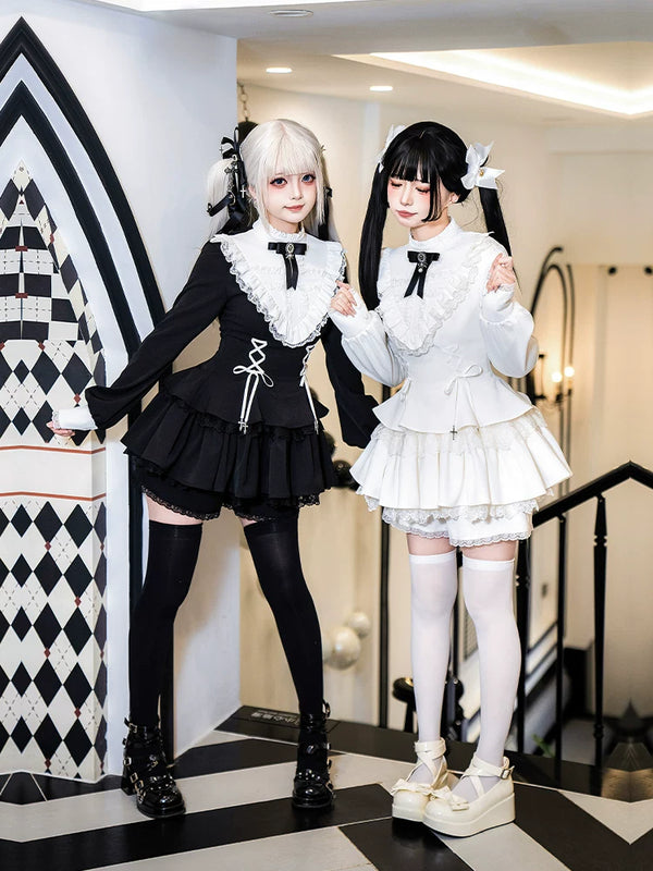 With PUJI - Doki! - Sweet Lolita OP Dress, Pockets product view