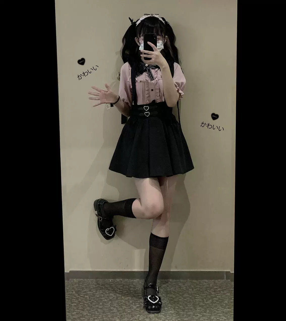 Sweetheart Dream Machine - Love Imprisonment - JSK with Heart-Shaped Buckles