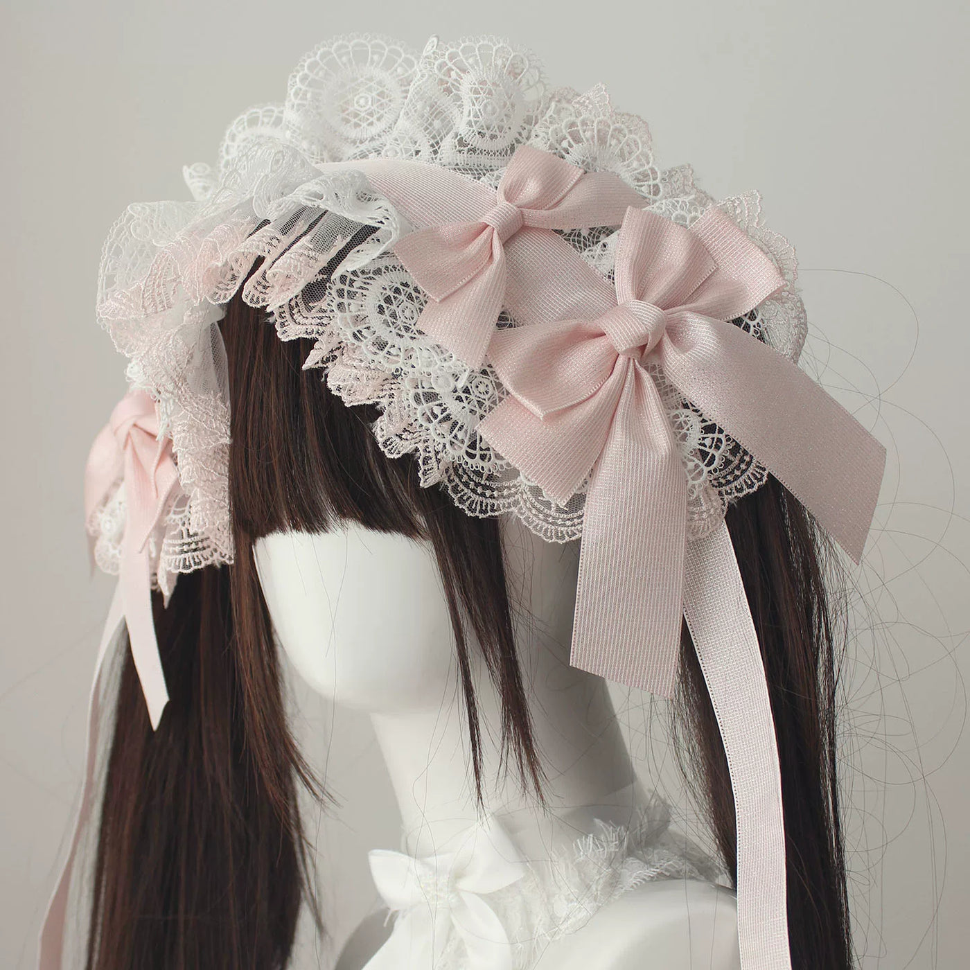 Deer Girl Handmade - Lace Veil Collection - Top Hats, KC, Arm Sleeves, Hanamaru, Headbands and Bonnets with Tulle