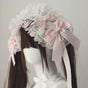 Pink & White Headdress