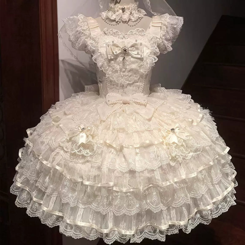 Hanguliang Feather Ballad Bridal JSK