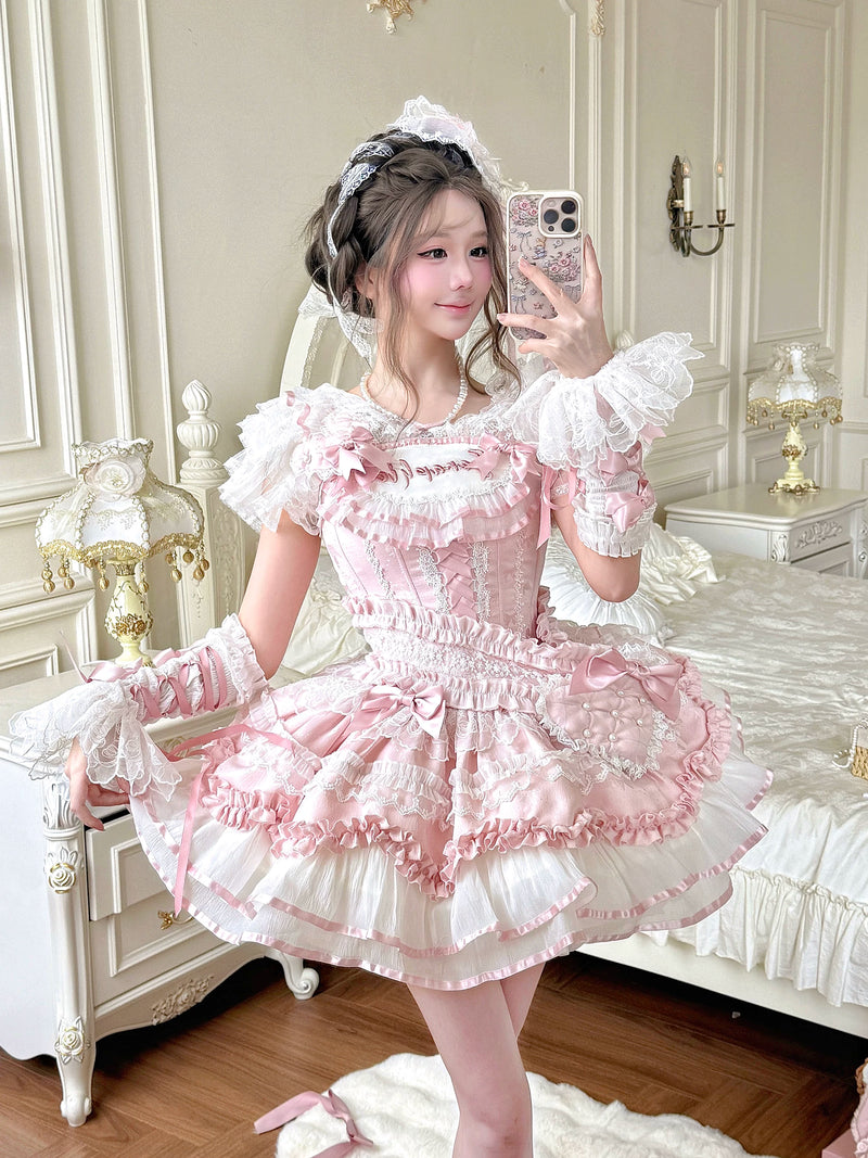 Ribbon Ballet Lolita JSK Dress Set - view 15