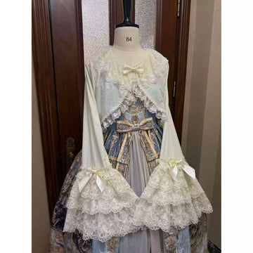 Star Fantasy - Journal d'une journée ensoleillée - Cache-maillot de protection solaire avec poignets bordés de dentelle