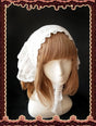 White Triangular Headscarf / One Size