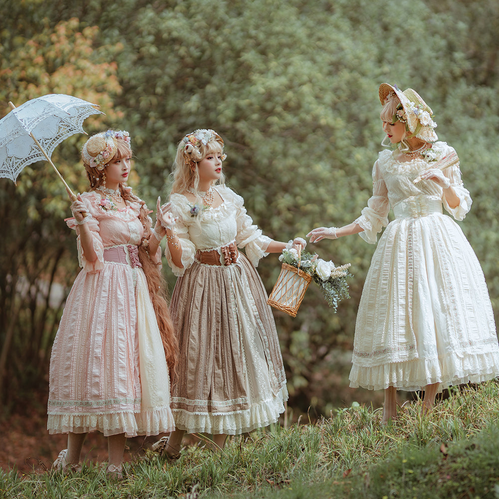 Miss Point - The Sally Gardens - Lotus Root Sleeve Lolita Blouse