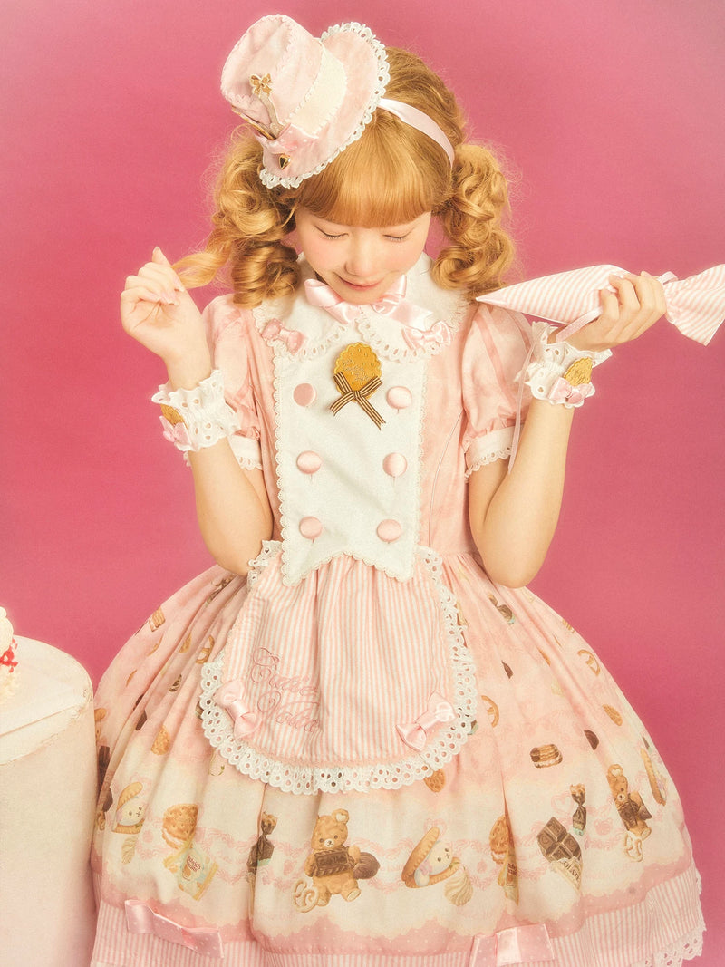 CutieVolta - Forever Happy Patisserie - Sweet Lolita OP & JSK Collection - product detail 5