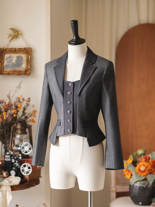 Forest Wardrobe - Beech Forest - Fitted Lapel Jacket - 1