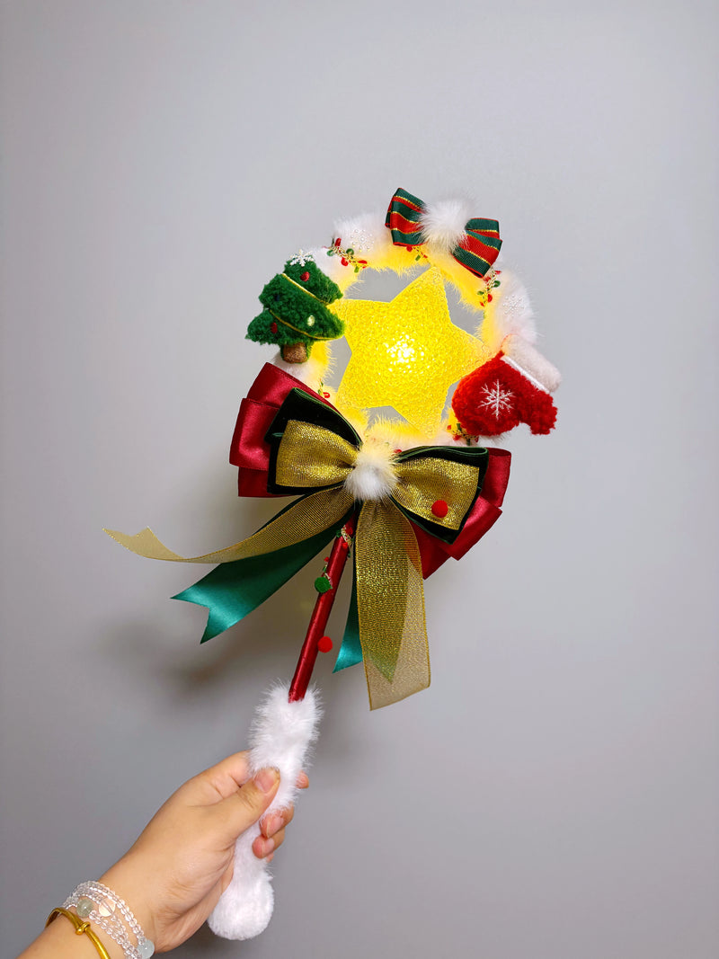 Snowy Christmas Night Star Lolita Wand — additional product view