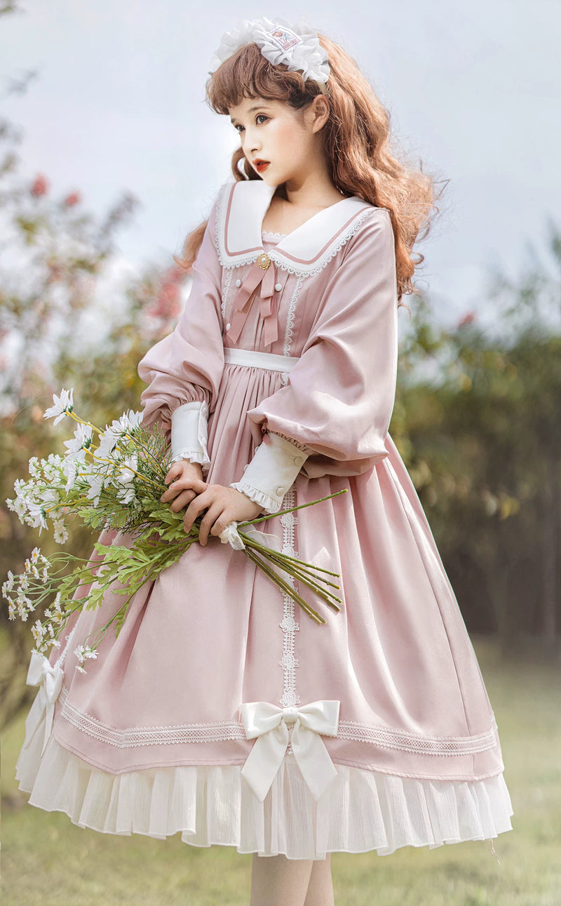 Fan Hua Xin Love Letter Classic Lolita OP Dress — additional product view