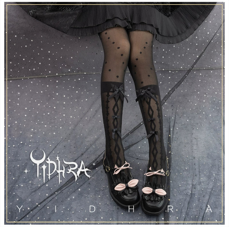 Yidhra Bridal Song Special Edition Lolita Tights – detail view 9