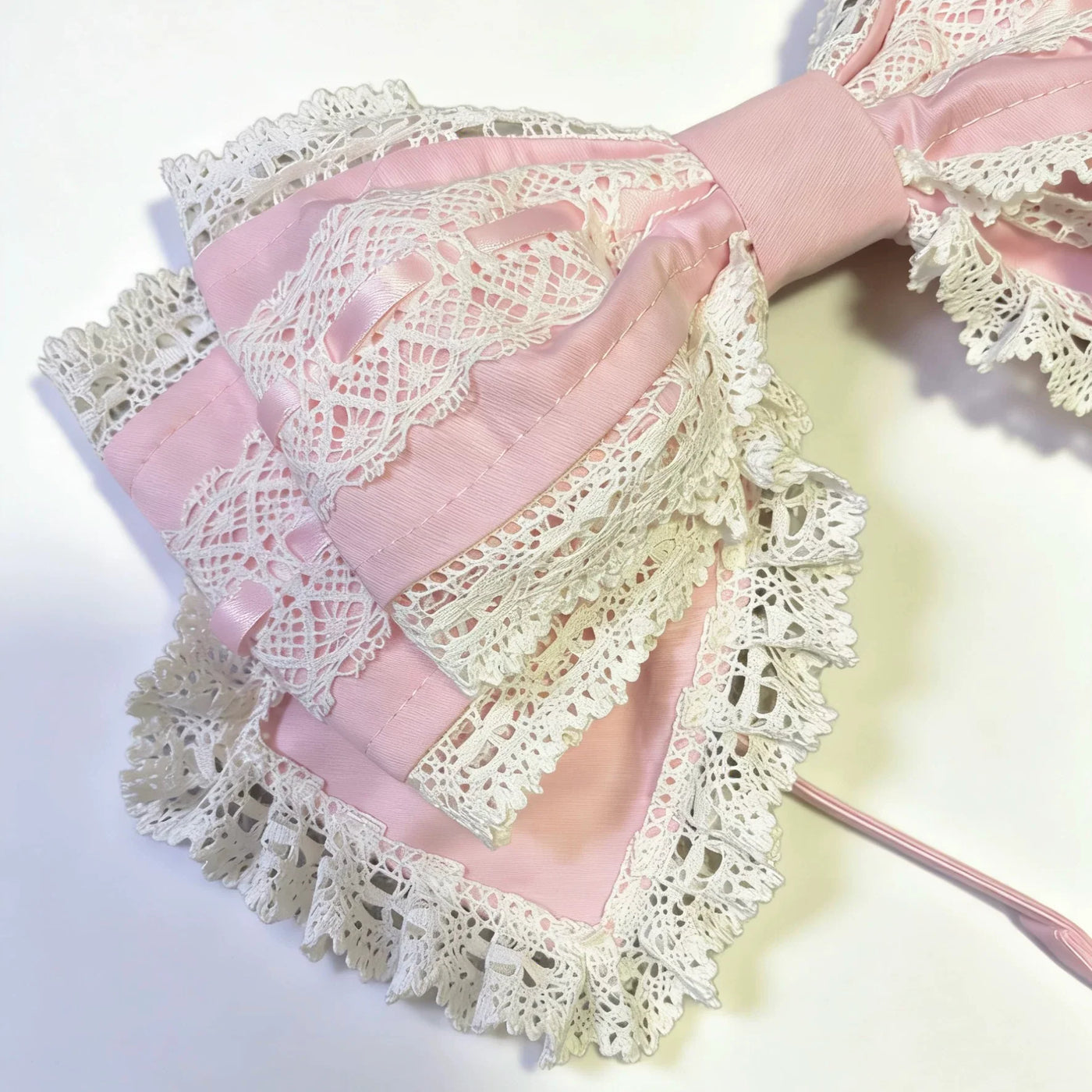 RococoHeroin - Old School Lolita - KC with Layered Lace and Bows - product detail 3