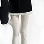 Milky white polka dot / One Size
