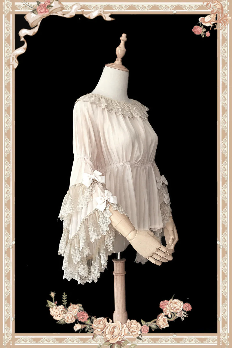 Infanta - Fairytale Town Ball - Hime-Sleeve Chiffon Blouse