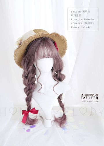 Spot MONKEEP Monkey Bajia LILITH Lilith 65CM Handmade Textured Roll Inner Temples Original Wig