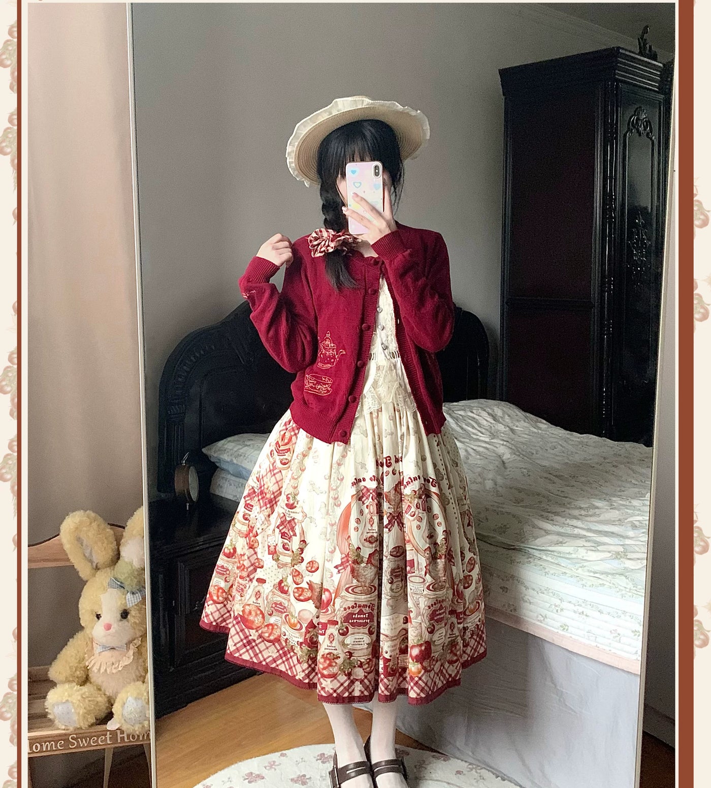 WF - Tomato Can - One-Piece Dress and Coordinate Pieces with Tomato Print