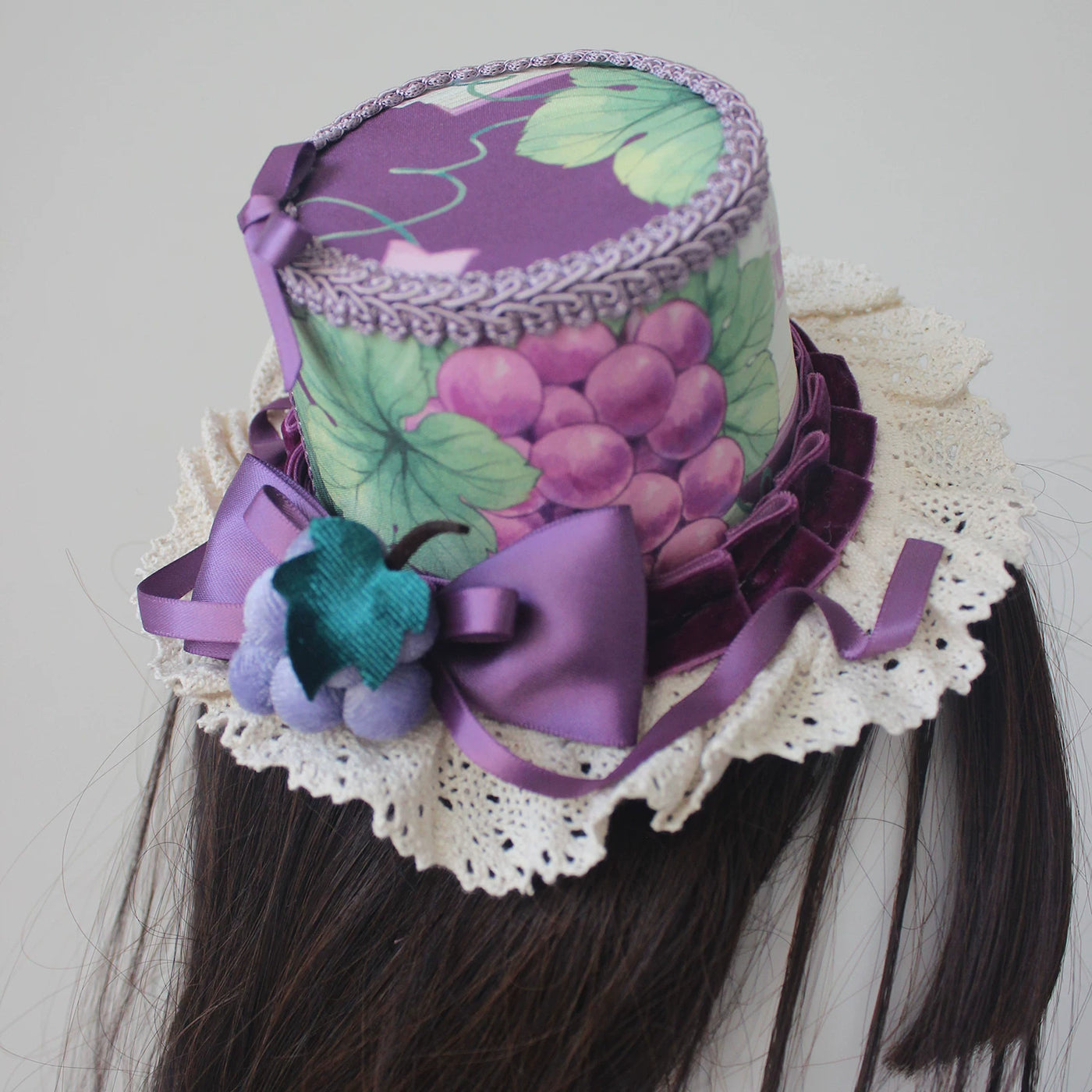 Handmade Loire Vineyard grape Lolita accessories - view 7