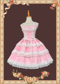 Pink x White JSK / S