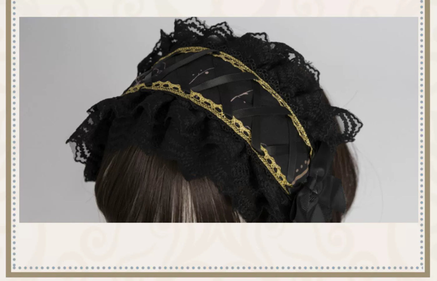 OCELOT - Chiffon Classic Lolita OP Dress - Long Sleeve OP Dress