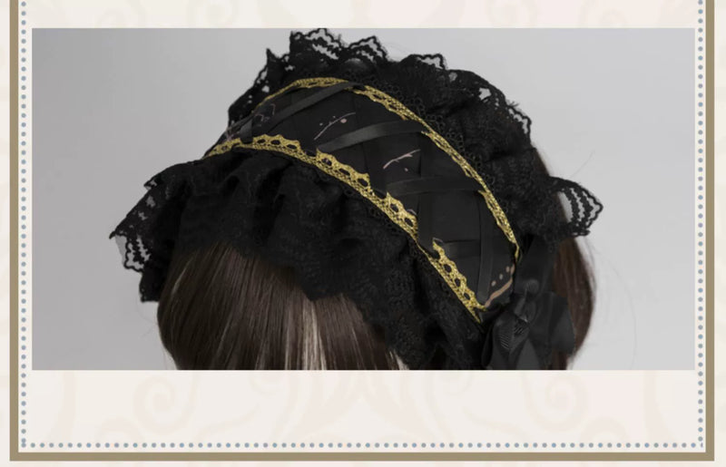 OCELOT - Chiffon Classic Lolita OP Dress - Long Sleeve OP Dress