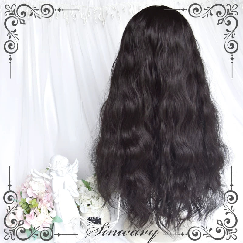 Sinwavy natural black long curly wig - view 3