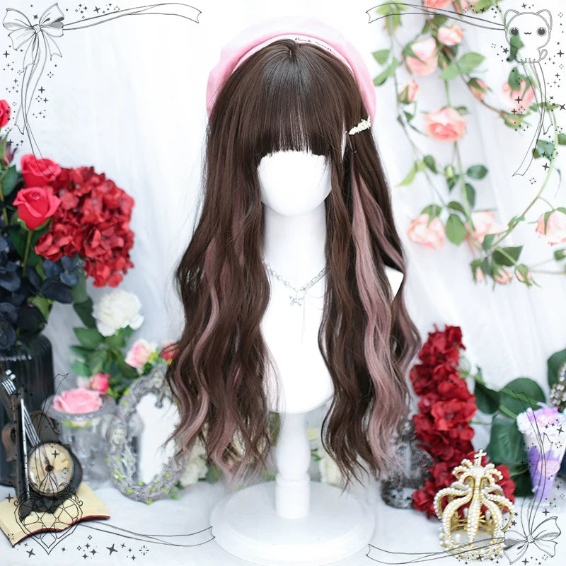 Dalao Home 2507 highlighted long curly wig - view 3