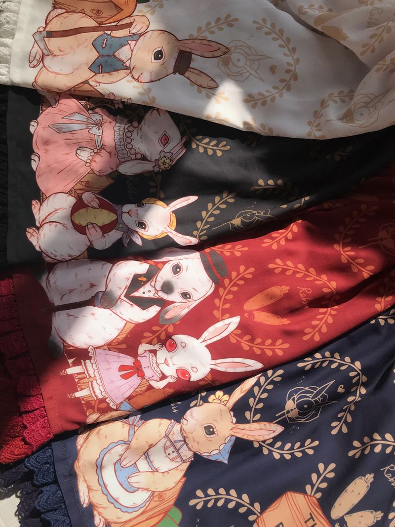 Yilia - Harvest Time At Rabbit Farm - Lolita JSK Dress