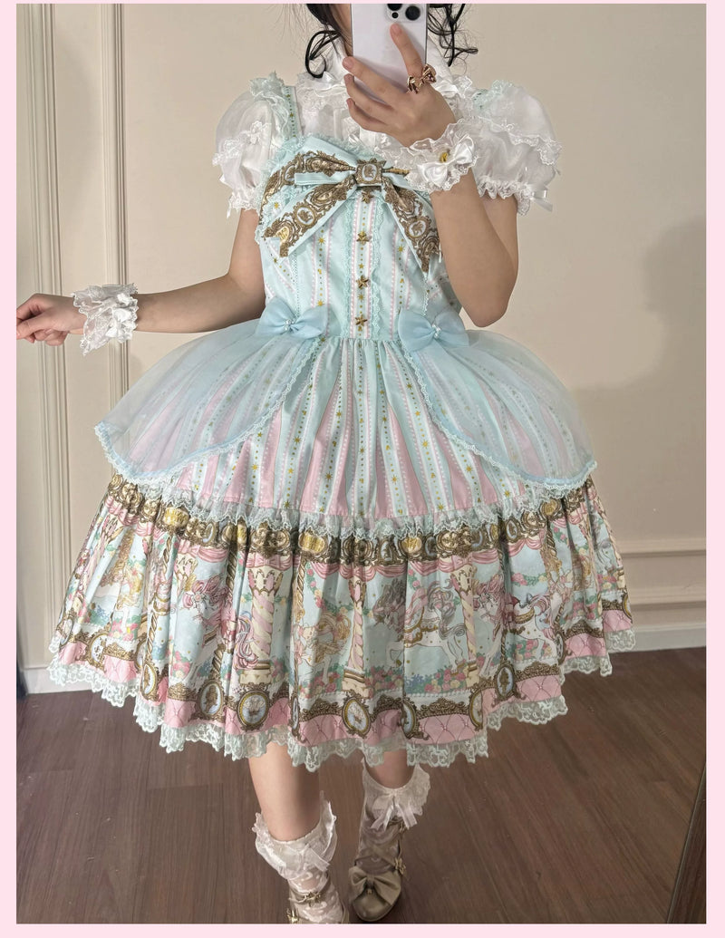 Tata Long Ear - Bath Ball Tata - Bell-Shaped Petticoat with Layered Ruffles