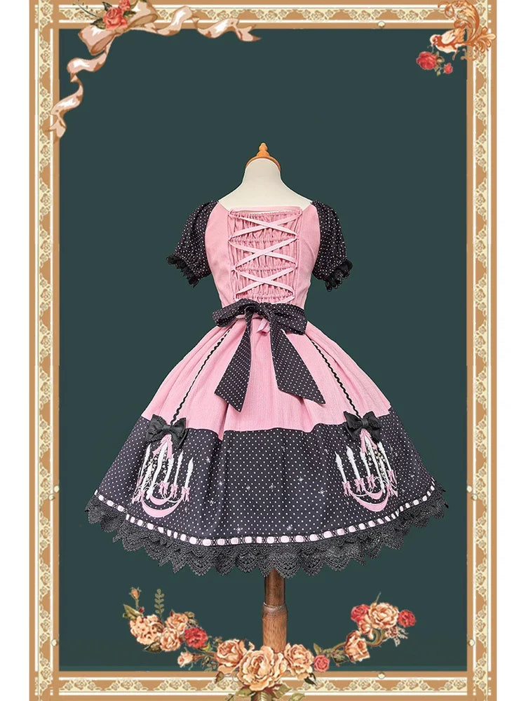 Infanta - Chandelier - Print OP Dress