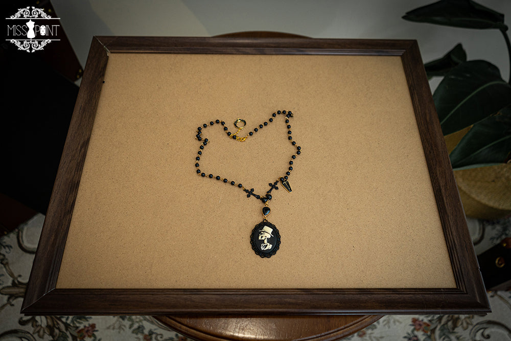 Demon Hunter's Diary - Lolita Accessories Hat KC Necklace Brooch Waistband Necklace