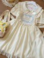 Apricot OP (without bunny embroidery at hem) / XL