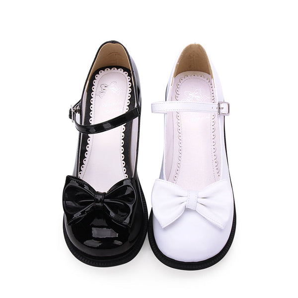 Angelic imprint - Sweet Lolita Round-tow Lolita Shoes - Multicolors Shoes