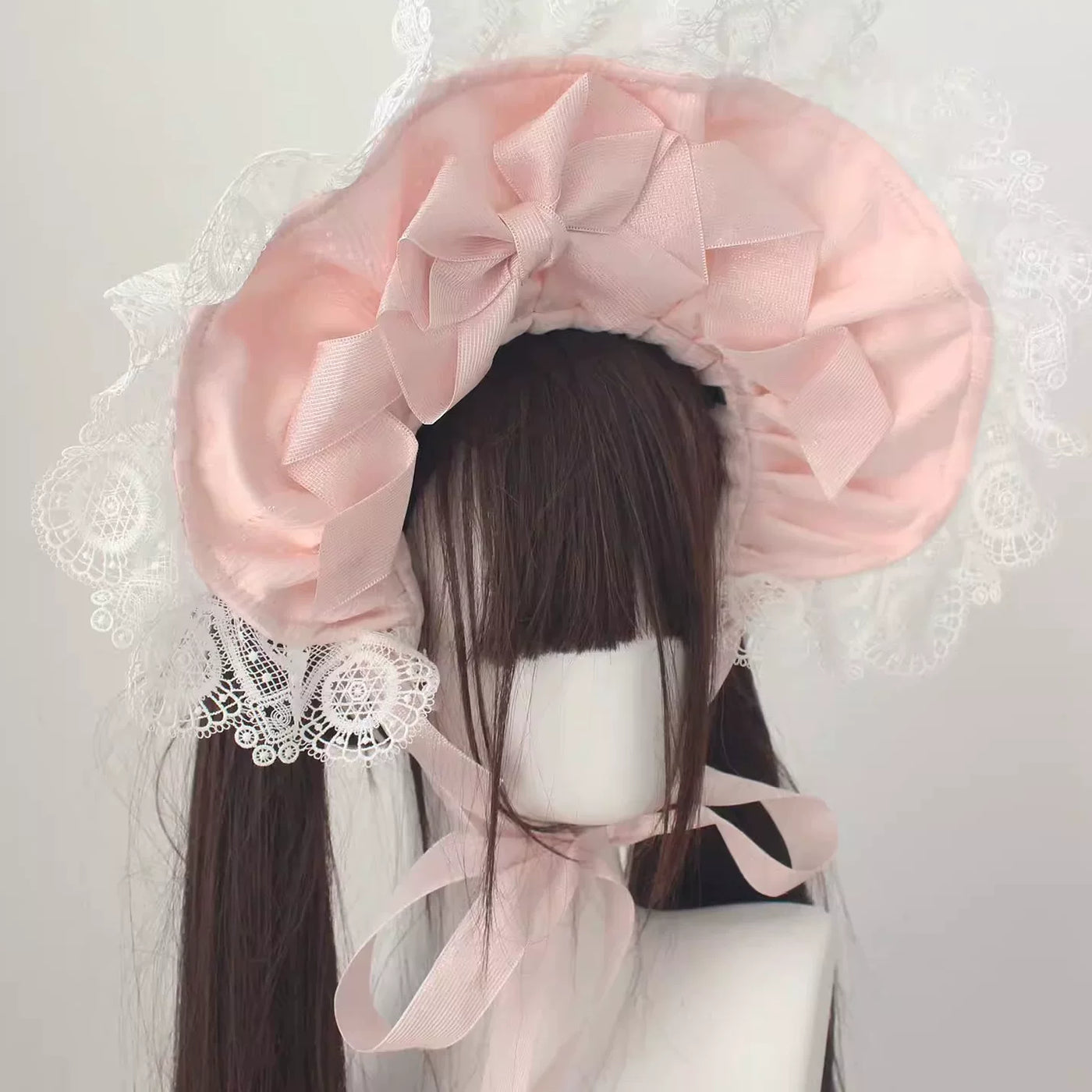Deer Girl Handmade - Lace Veil Collection - Top Hats, KC, Arm Sleeves, Hanamaru, Headbands and Bonnets with Tulle
