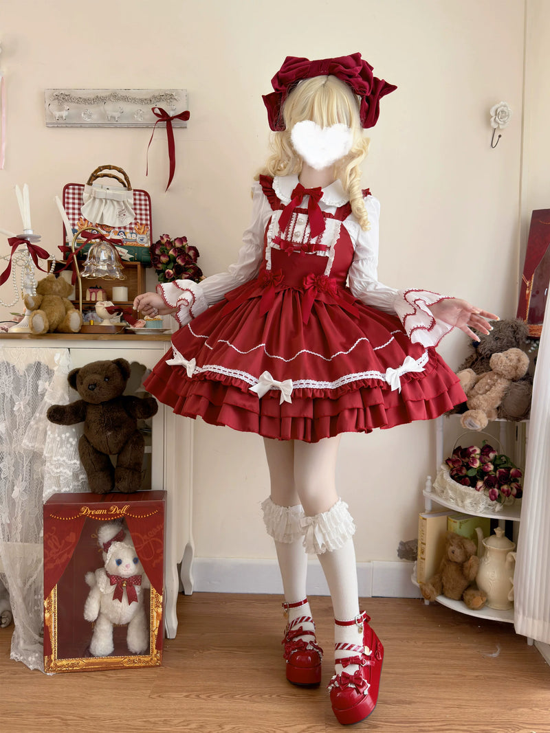 Hanguliang Paper Cake Sweet JSK Dress