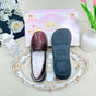 Pearlescent Wine Red - 2.5 cm Heel / 34